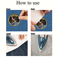 kids clothing embroidered patches